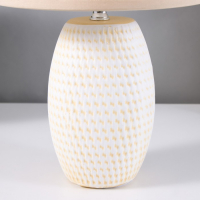 Лампа настольная 48474/1 E14 40Вт бежевый 20х20х34 см RISALUX