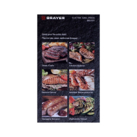 Электрогриль BRAYER BR2007, 2000 Вт, антипригарное покрытие, 29*23 см Электрогриль BRAYER BR2007, 2000 Вт, антипригарное покрытие, 29*23 см
