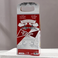 Новогодний подарочный набор косметики &laquo;Будь!&raquo;, гель для душа и шампунь для волос во флаконах пиво, 2 х 250, Новый Год