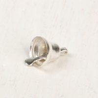 Колокольчик для рукоделия, набор 40 шт., размер 1 шт. &mdash; 0,6 см, цвет серебряный