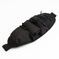 Сумка поясная "Аdventure", с доп карманами, черная Сумка поясная "Аdventure", с доп карманами, черная