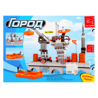 Конструктор &laquo;Буровая вышка в море&raquo;, 308 деталей