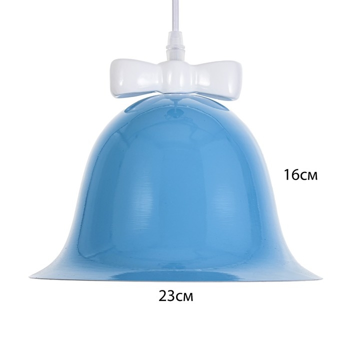 Светильник Светильник "Микки" Е27 40Вт голубой белый 23х23х19-119см BayerLux