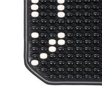 Накидка-массажер на сиденье 41&times;41 см, дерево, черный