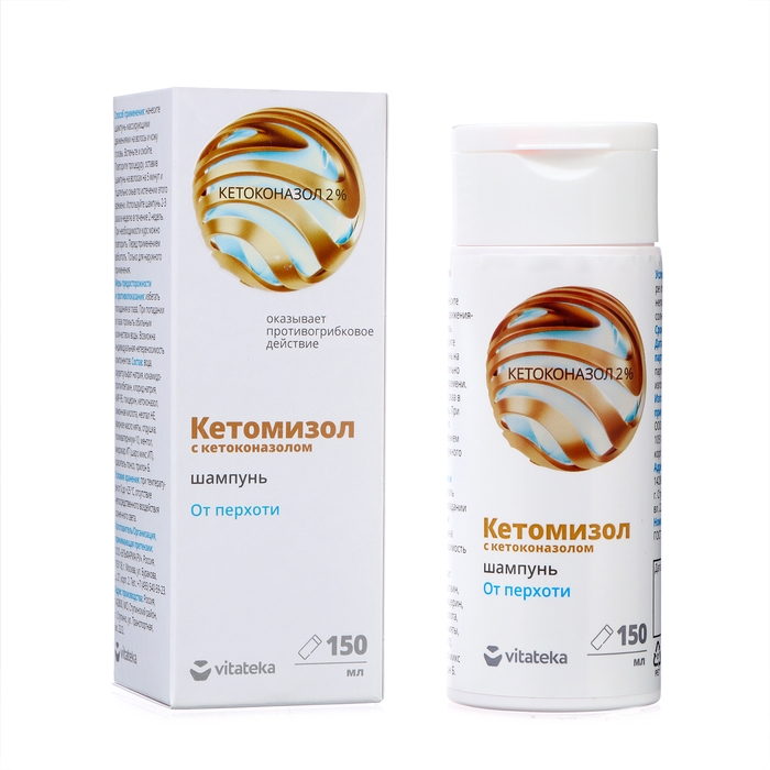 Шампунь от перхоти Кетомизол Шампунь от перхоти Кетомизол "Витатека", 150 мл