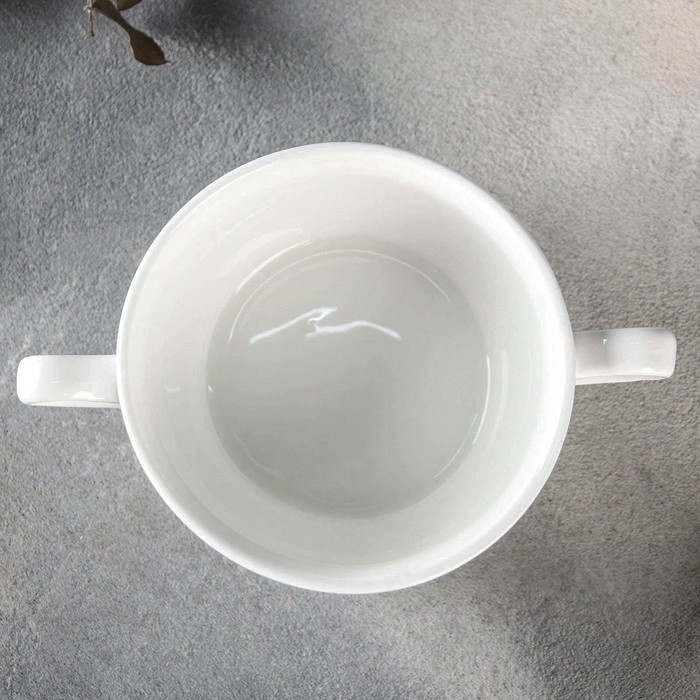 Бульонница фарфоровая Wilmax, 440 мл, d=11 см, цвет белый