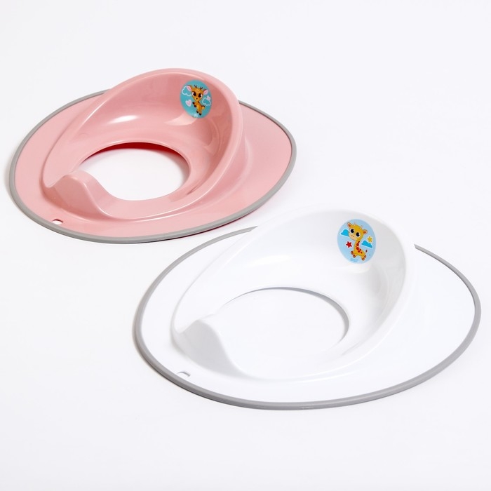 Детская накладка - сиденье на унитаз, цвет МИКС