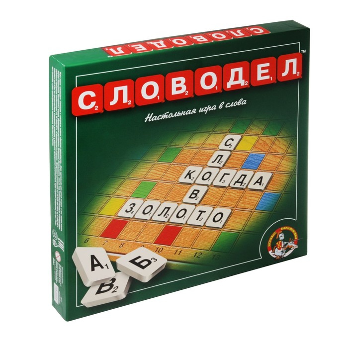 Игра настольная «Словодел» Игра настольная «Словодел»