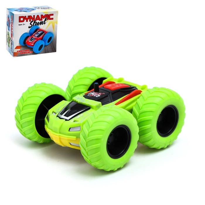 Перевёртыш инерционный &laquo;Трюкач&raquo;, цвет зелёный