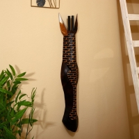 Маска "Зебра" албезия 100 см Маска "Зебра" албезия 100 см