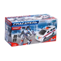 Робот «Спасатель», трансформируется, световые и звуковые эффекты Робот «Спасатель», трансформируется, световые и звуковые эффекты