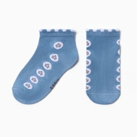 Носки детские "Цветы" MINAKU, цв.синий (1-4 года) Носки детские "Цветы" MINAKU, цв.синий (1-4 года)