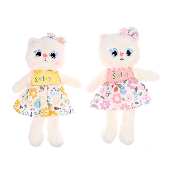 Мягкая игрушка &laquo;Кошечка&raquo;, 30 см, цвет МИКС