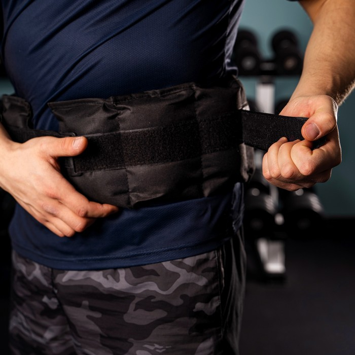 Утяжелитель-пояс, 5 кг, цвета МИКС Утяжелитель-пояс, 5 кг, цвета МИКС