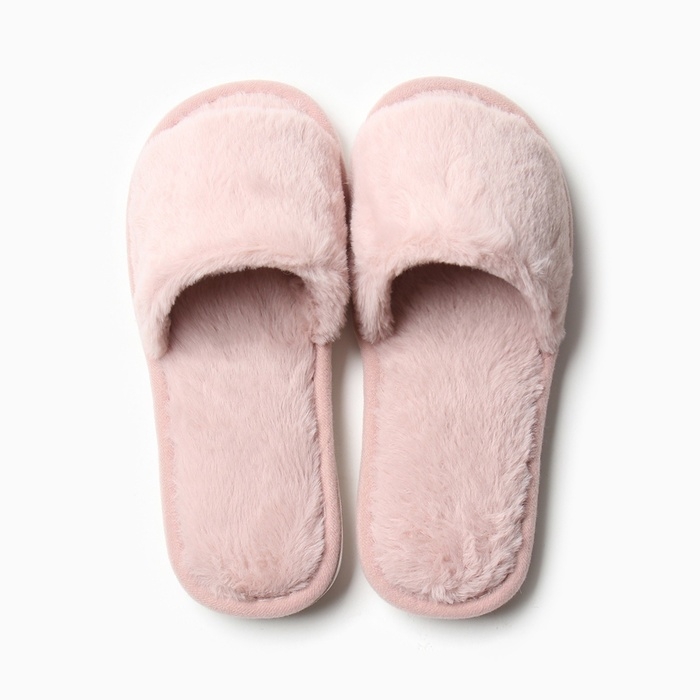 Тапочки женские размер 36-37, цвет розовый