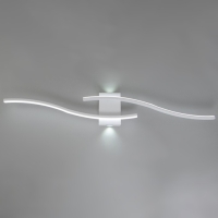 Бра "Волны" LED 35Вт 6000К белый 100х6х15 см