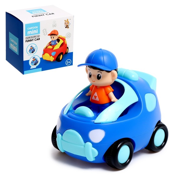 Машина инерционная &laquo;Кабриолет&raquo;, цвет МИКС