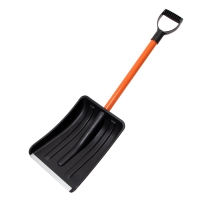 Лопата автомобильная пластиковая, ковш 260 × 300 мм, с оцинкованной планкой, металлический черенок (длина ± 7 см), Greengo Лопата автомобильная пластиковая, ковш 260 × 300 мм, с оцинкованной планкой, металлический черенок (длина ± 7 см), Greengo