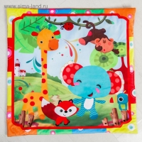 Развивающий коврик с дугами &laquo;Слоник и друзья&raquo;, 5 элем. с музыкой, Крошка Я