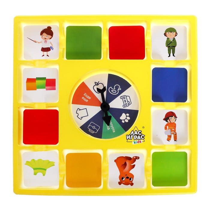 Настольная игра &laquo;Покрути в памяти&raquo;, 1-4 игрока, 4+