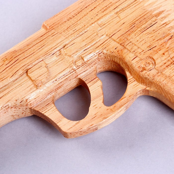 Детское деревянное оружие &laquo;Пистолет&raquo; 16,5 &times; 11 &times; 2 см