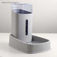 Автопоилка с угольным фильтром 3 л, серая Автопоилка с угольным фильтром 3 л, серая