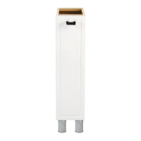 Бутылочница Квадро, 200х526х826, Дуб сонома/Нубук Милк