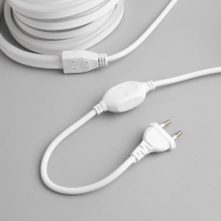 Гибкий неон Uniel 8 × 16 мм, IP67, 5 м, SMD2835, 120 LED/м, 220 В, свечение белое Гибкий неон Uniel 8 × 16 мм, IP67, 5 м, SMD2835, 120 LED/м, 220 В, свечение белое