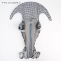 Рюкзак-кенгуру для малыша &laquo;Дискавери&raquo;, 5 в 1, от 2 до 15 кг., цвет серый