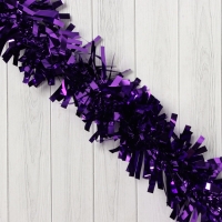 Мишура "Грация" 9х200 см, фиолетовый Мишура "Грация" 9х200 см, фиолетовый