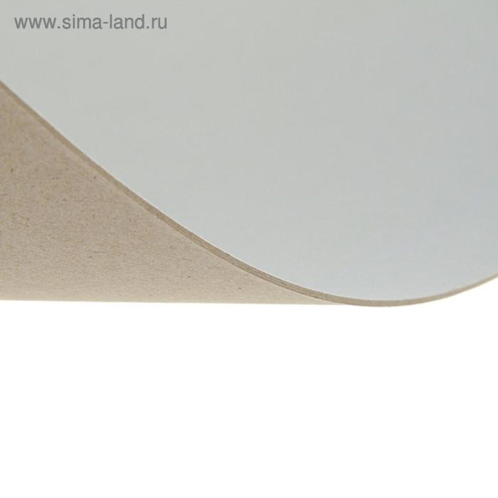 Картон переплётный 1.5 мм, 30 х 40 см, 30 листов, 950 г/м&sup2;, белый