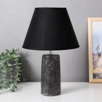 Лампа настольная " мрамор" Е14 1х40Вт МИКС 23х23х35 см RISALUX