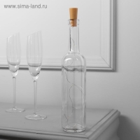 Гирлянда &laquo;Нить&raquo; 1 м роса с пробкой, IP20, серебристая нить, 10 LED, батарейки LR44х3 (в комплекте), свечение мульти