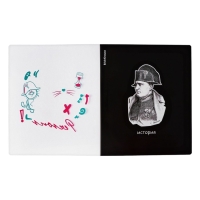 Тетрадь предметная ИСТОРИЯ, 48 листов в клетку, ErichKrause Persons, пластиковая обложка, шелкография, блок офсет 100% белизна, инфо-блок Тетрадь предметная ИСТОРИЯ, 48 листов в клетку, ErichKrause Persons, пластиковая обложка, шелкография, блок офсет 100% белизна, инфо-блок