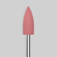 Фреза силиконовая для полировки, средняя, 6 × 16 мм, в пластиковом футляре, цвет розовый Фреза силиконовая для полировки, средняя, 6 × 16 мм, в пластиковом футляре, цвет розовый