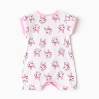 Песочник детский "Алеша", цвет белый/зайчики, рост 74 Песочник детский "Алеша", цвет белый/зайчики, рост 74