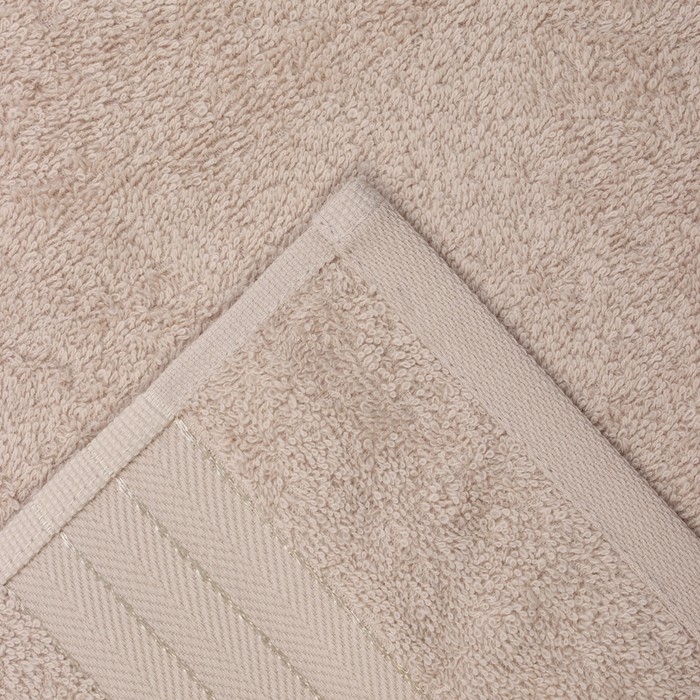 Полотенце махровое Love Life "Basic" 70*140 см, бежевый, 100% хл, 450 гр/м2