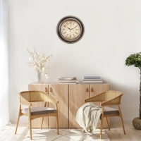 Часы настенные, интерьерные круг "Плетение", бесшумные, d-45.5 см Часы настенные, интерьерные круг "Плетение", бесшумные, d-45.5 см