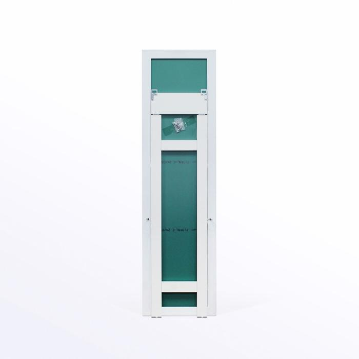 Зеркало "Белое" 45х160 см, напольное, ширина рамы 55мм