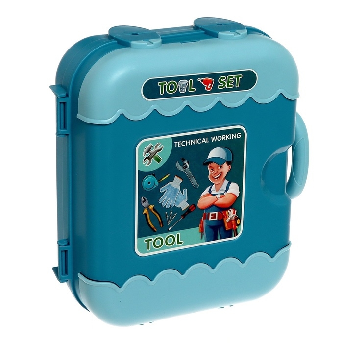 Набор детских инструментов в чемодане &laquo;Мастерёнок&raquo;, 24 элемента