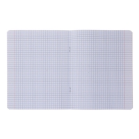 Тетрадь 48 листов в клетку "Naruto", обложка мелованный картон, выборочный УФ-лак, конгрев, блок 65 г/м2, МИКС