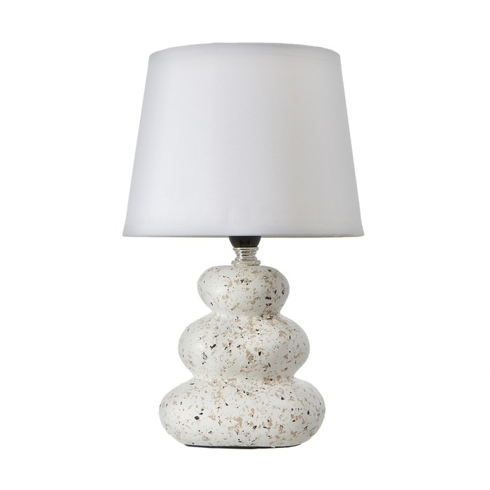 Настольная лампа 16821/1WT E14 40Вт белый h.30см RISALUX