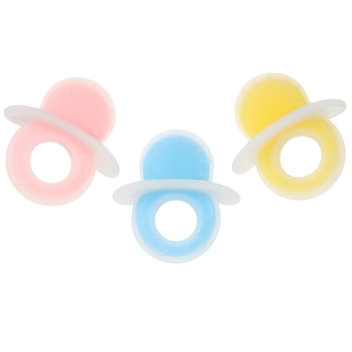 Прорезыватель силиконовый «Пустышка», цвет МИКС, Крошка Я Прорезыватель силиконовый «Пустышка», цвет МИКС, Крошка Я