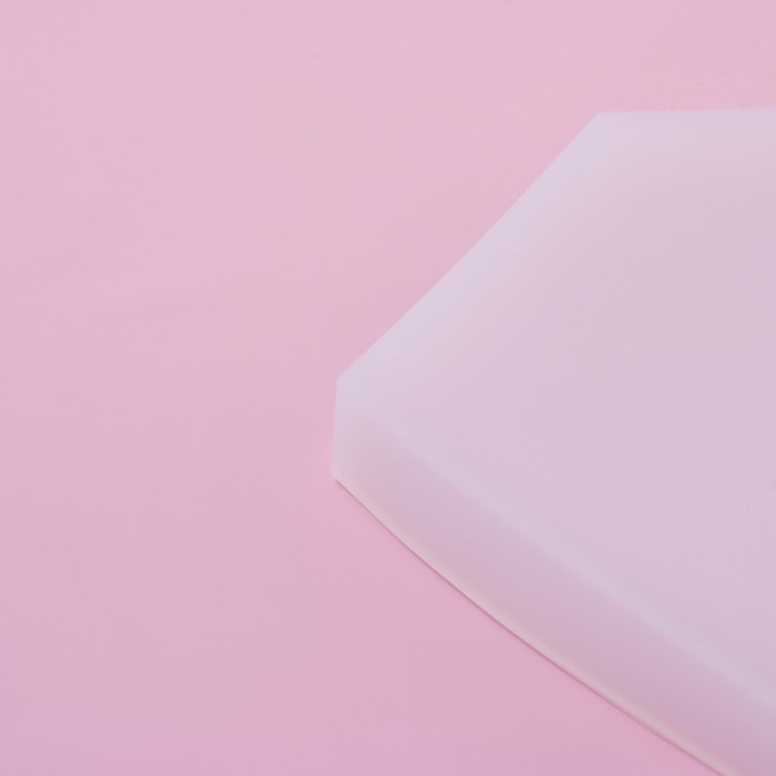 Молд Доляна «Шестиугольник», силикон, 16×14×1,2 см, прозрачный Молд Доляна «Шестиугольник», силикон, 16×14×1,2 см, прозрачный