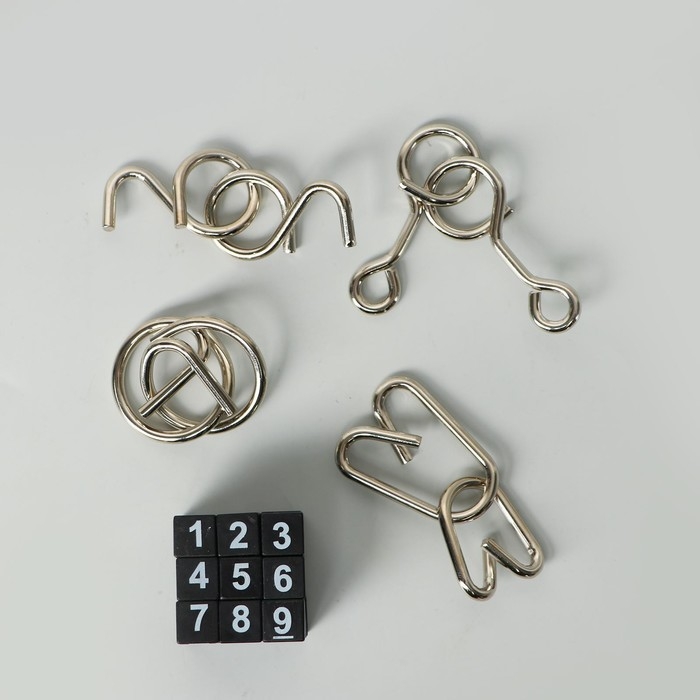 Набор головоломок «Кораблестроение», 5шт. Набор головоломок «Кораблестроение», 5шт.