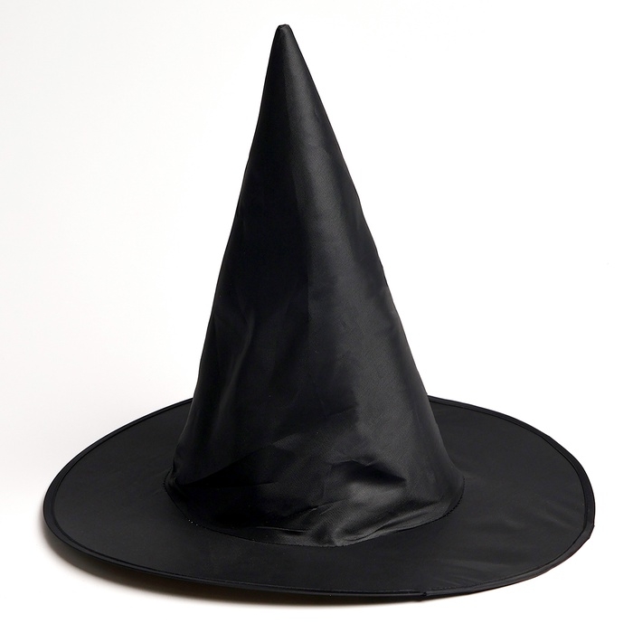 Карнавальный набор &laquo;Лунная ведьма&raquo;: плащ 120 см, шляпа, перчатки, палочка