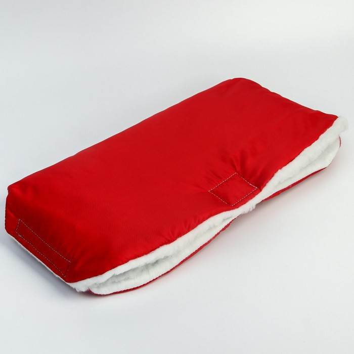 Муфта на ручку коляски, цвет красный Муфта на ручку коляски, цвет красный