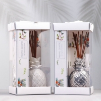 Диффузор керамический "Ананас", 150 мл, МИКС, кориандр Диффузор керамический "Ананас", 150 мл, МИКС, кориандр