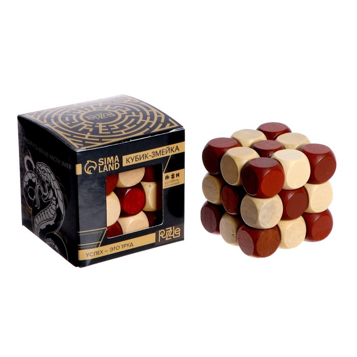 Головоломка Игры разума &laquo;Кубик-змейка&raquo;