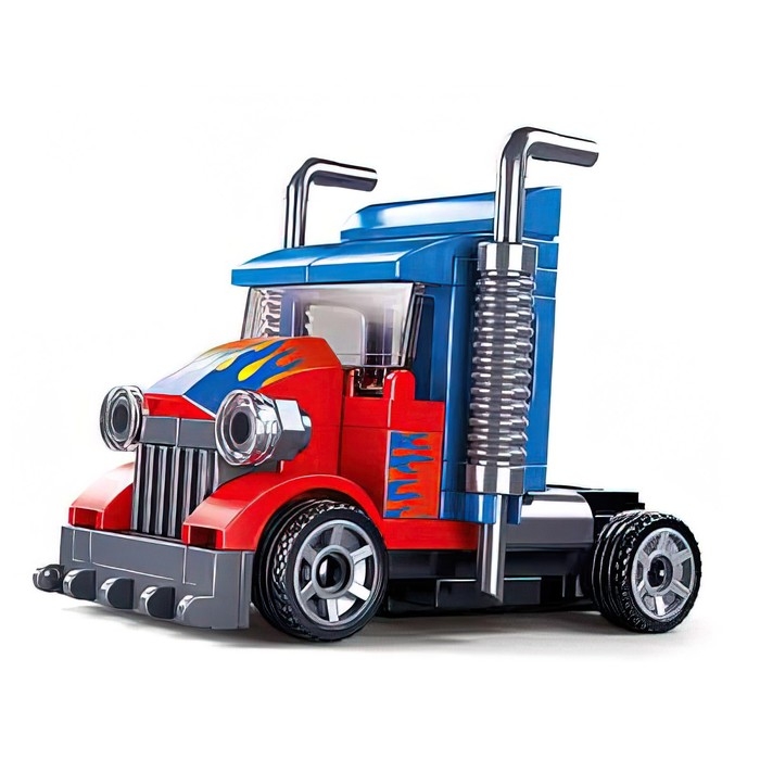 Конструктор инерционный Механо «Грузовик», 50 деталей Конструктор инерционный Механо «Грузовик», 50 деталей